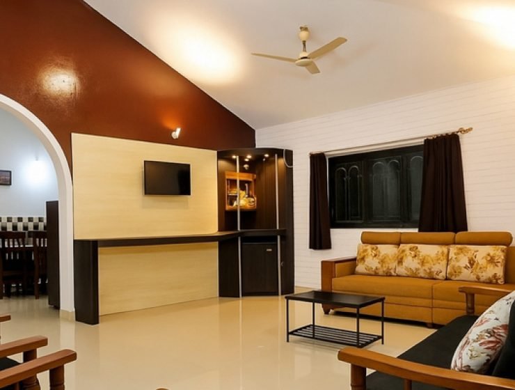 3 BHK Villa with Living Room