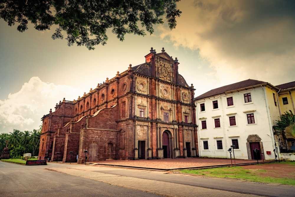07:00 AM Old Goa Church