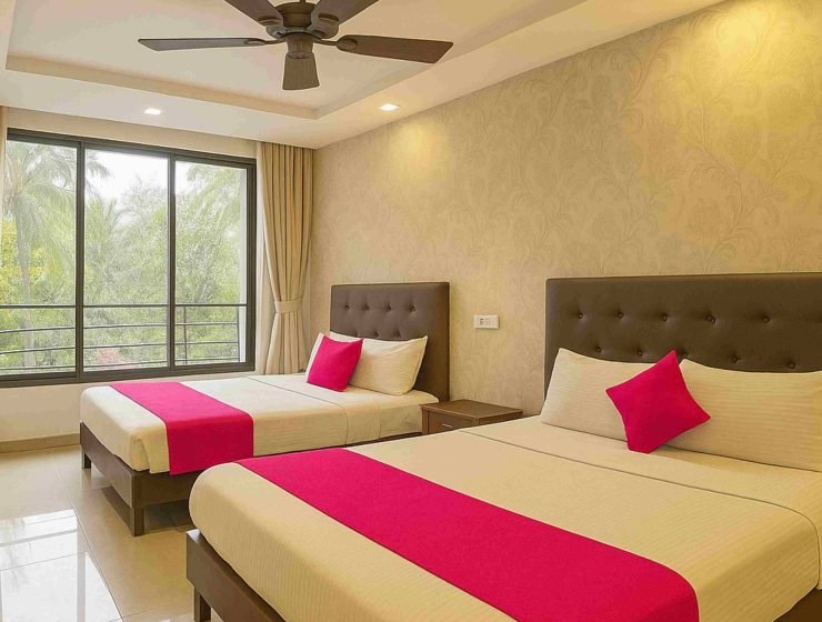 1 Deluxe Room + 1 Quadruple Room in Calnagute