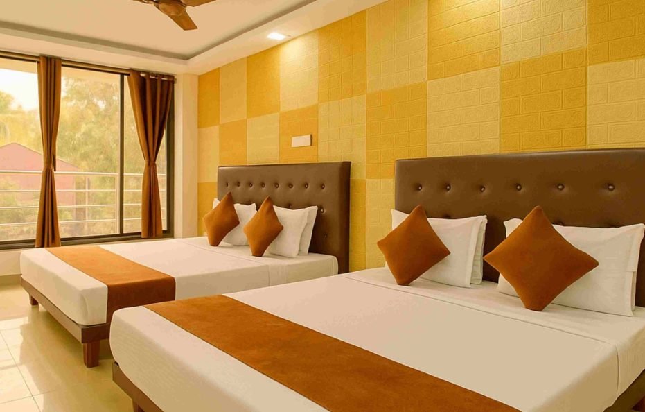 2 Quadruple Rooms at Calangute GOA