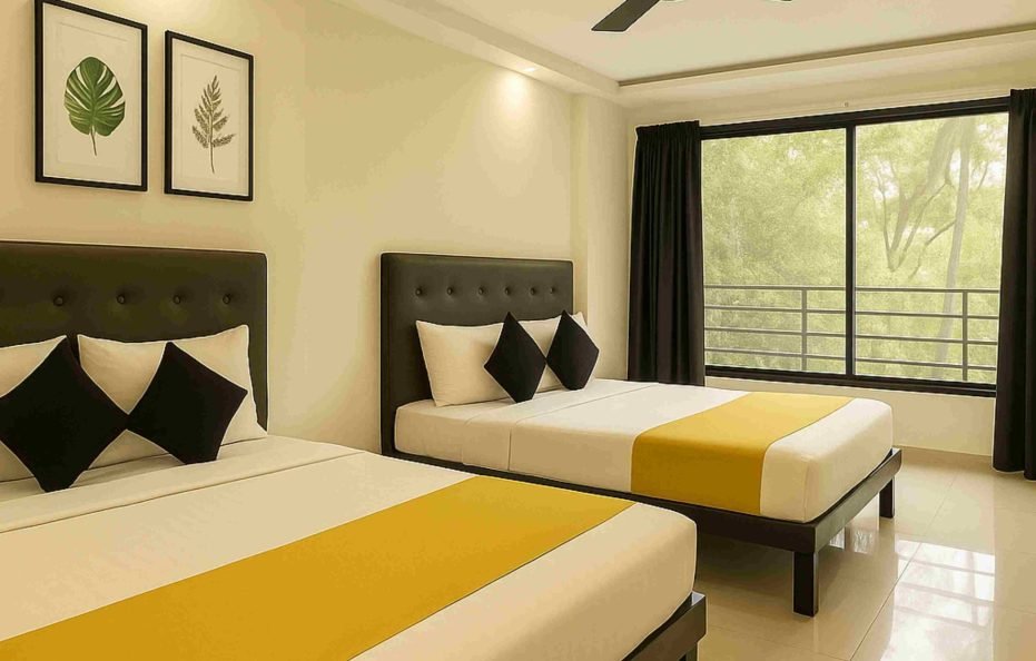 2 Quadruple Rooms at Calangute GOA