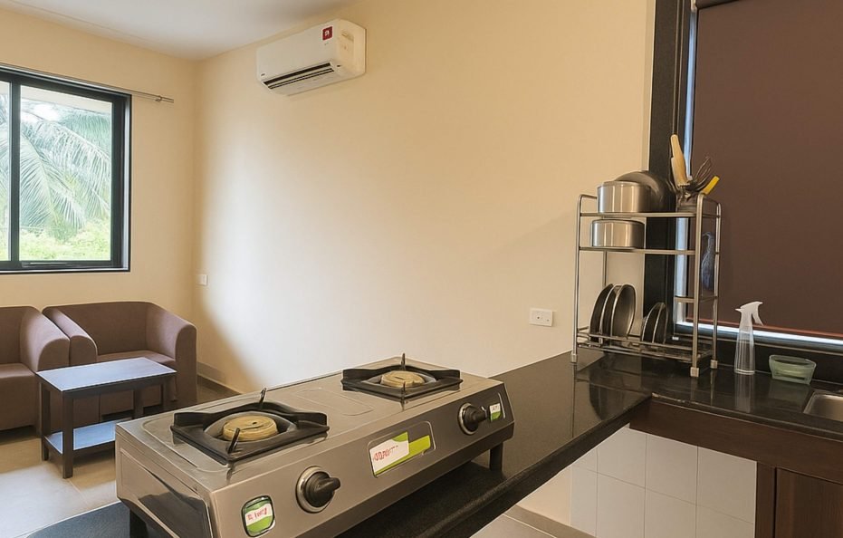 Premium 1 BHK Apartment with Kitchen