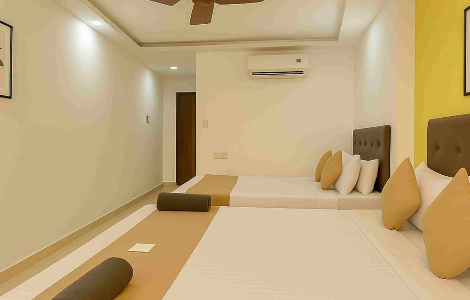 2 Quadruple Rooms at Calangute GOA