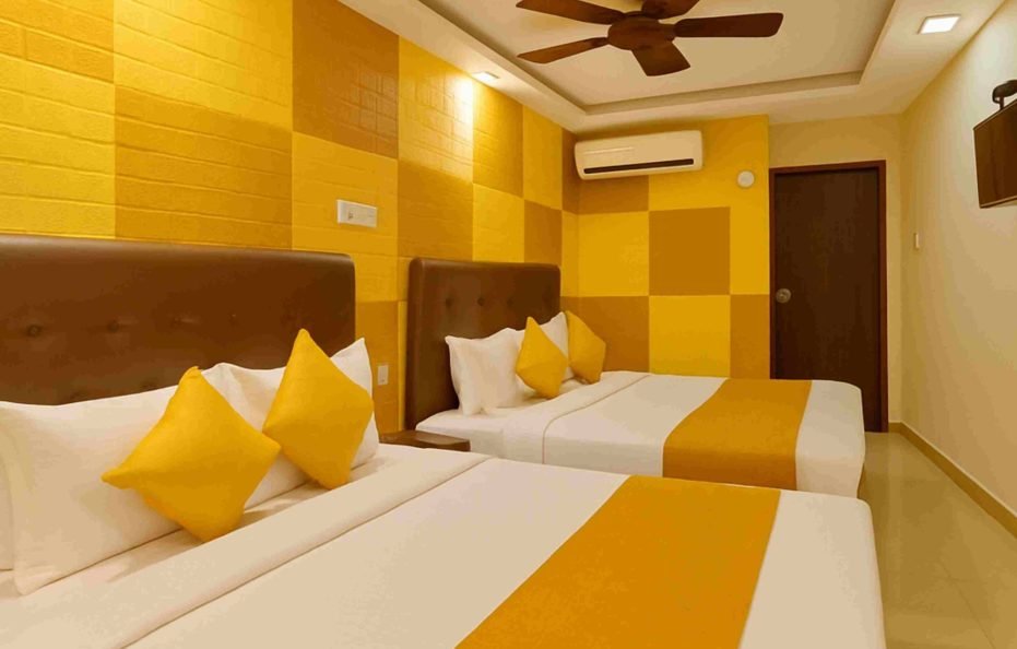 2 Quadruple Rooms at Calangute GOA