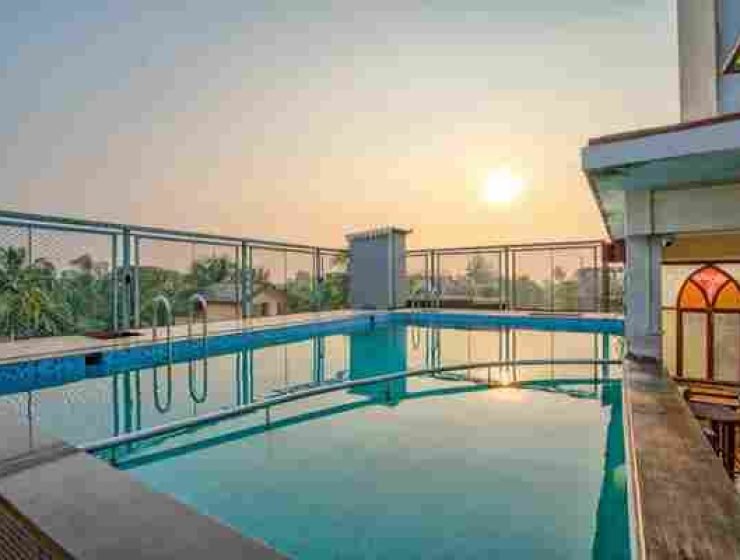 Plaza Room with Swimming Pool at Baga Beach GOA