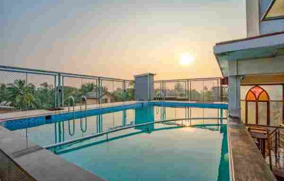 Plaza Room with Swimming Pool at Baga Beach GOA