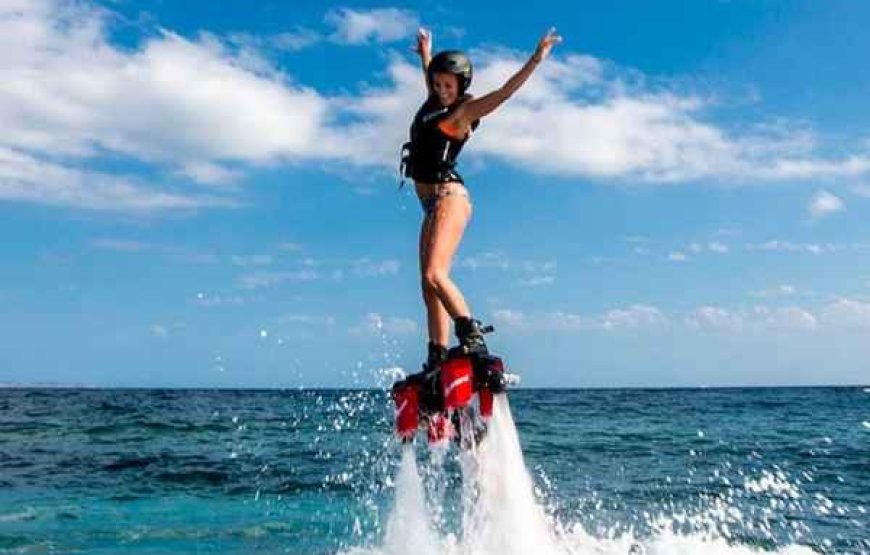 Flyboarding in North Goa