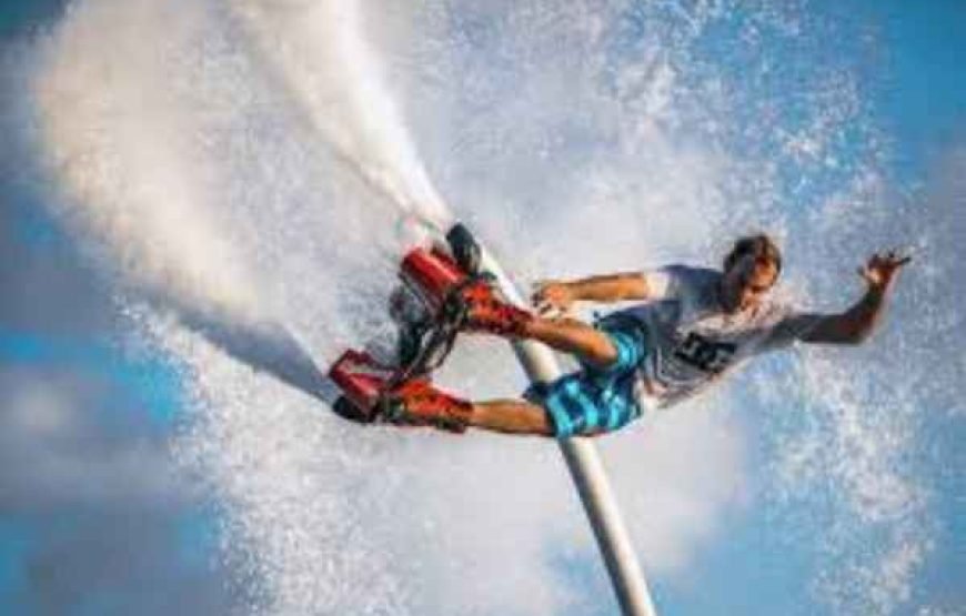 Flyboarding in North Goa