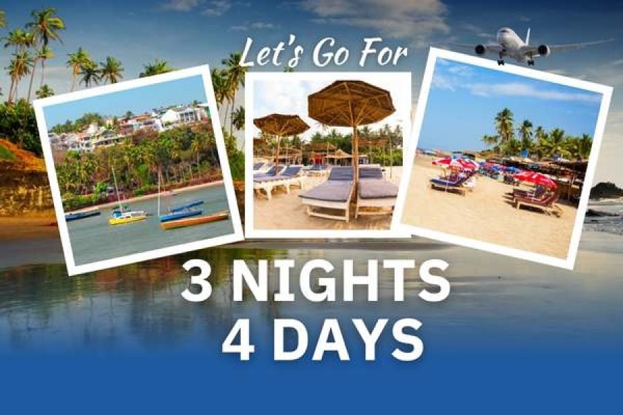 Goa Gateway – 3 Nights / 4 Days Family Tour Package