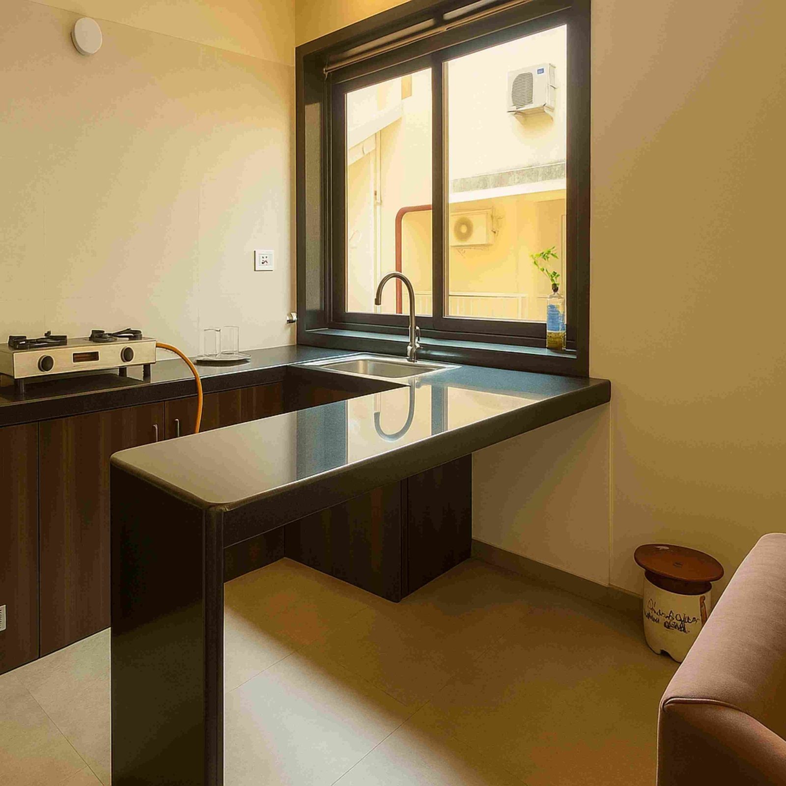 1BHK Apartment with Kitchen